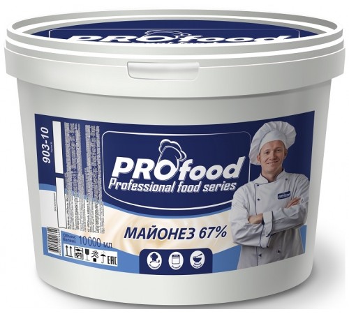 Майонез PROfood 67% (10 л) пл/ведро