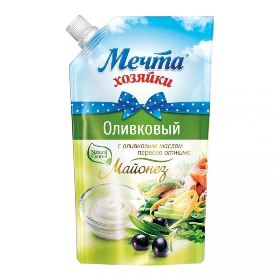 Майонез Мечта Хозяйки Оливковый 50.5% (700 мл) д/п купить с доставкой по  Владикавказу и России | Alania-Market