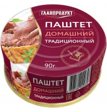 Паштет Главпродукт Традиционный домашний (90 гр)