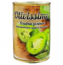 Оливки с халапеньо Olivissimo (280 гр)
