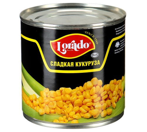 Кукуруза сладкая Lorado (425 мл)