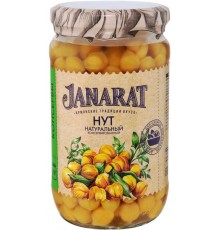 Нут натуральный консервированный Джанарат (375 гр)