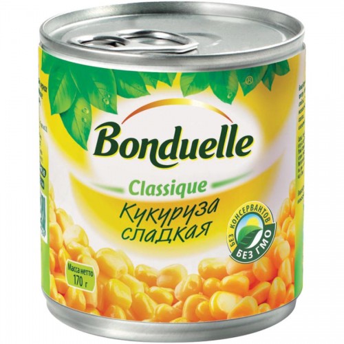 Кукуруза сладкая Bonduelle Classicue (212 мл)