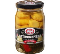 Патиссончики маринованные Скатерть-Самобранка (720 мл)