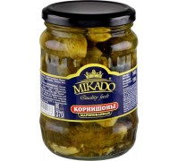 Корнишоны маринованные MIKADO (370 гр)