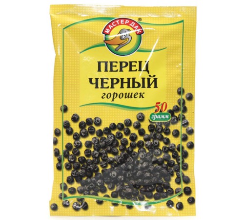 Перец черный Мастер Дак горошек (50 гр)