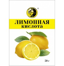 Лимонная кислота Солнечный Остров (50 гр)