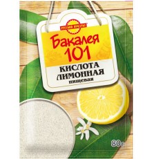 Лимонная кислота Русский продукт Бакалея 101 (80 гр)