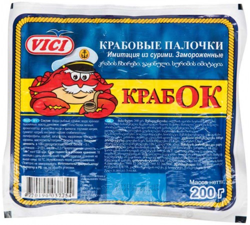 Крабовые палочки Vici КрабОК (200 гр)