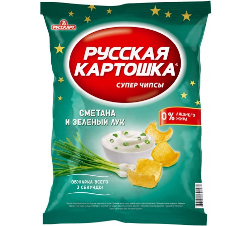 Чипсы Русская картошка в ассортименте (80 гр)