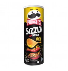Чипсы рисовые Pringles Sizzl’n Spicy BBQ (160 гр)