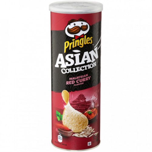 Чипсы Pringles Малазийский красный карри (160 гр)