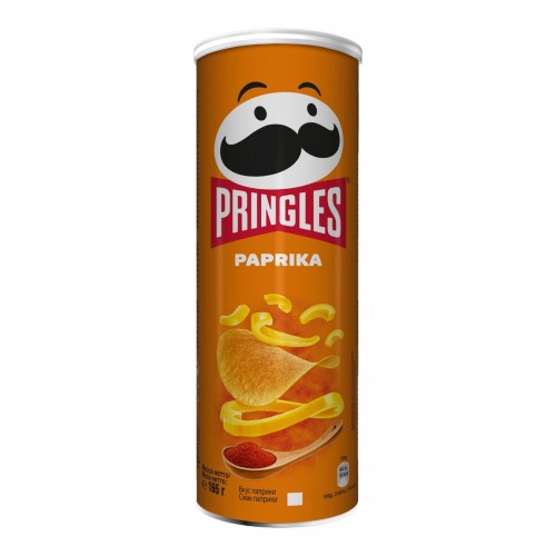 Чипсы Pringles Паприка (165 гр)