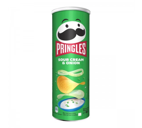 Чипсы Pringles Сметана и Лук (165 гр)