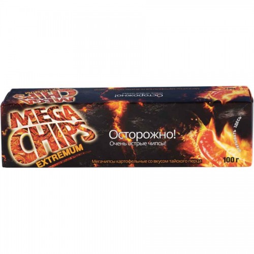 Чипсы Mega Chips Extremum Тайский перец (100 гр)