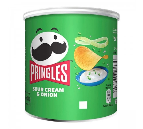 Чипсы Pringles Сметана и лук (40 гр)