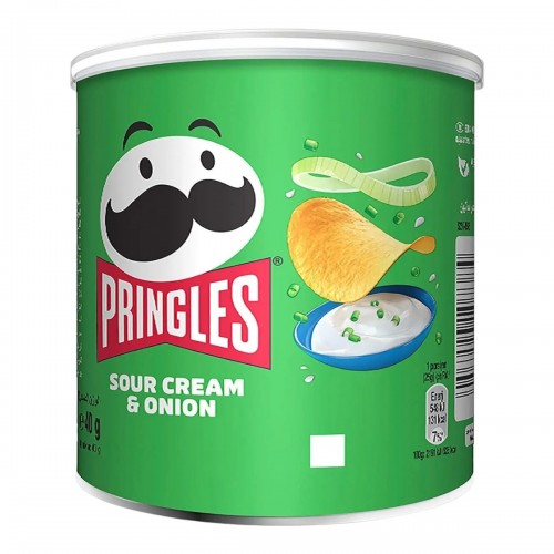 Чипсы Pringles Сметана и лук (40 гр)