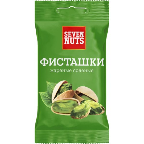 Фисташки Seven Nuts жареные соленые (50 гр)