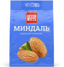 Миндаль Seven Nuts жареный соленый (150 гр)