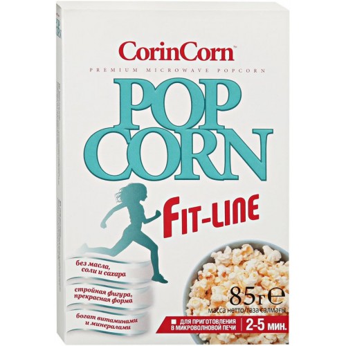 Попкорн для микроволновки CorinCorn Фитнес (85 гр)