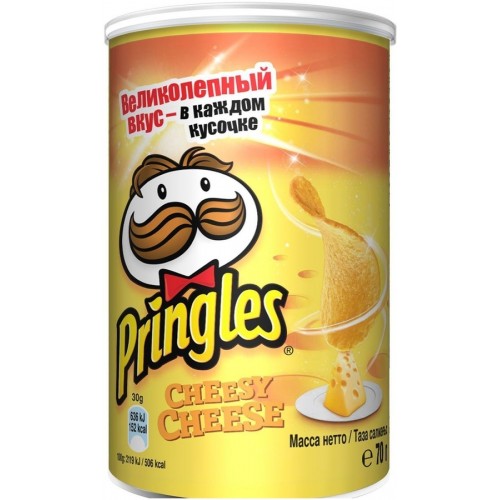 Чипсы Pringles Cheesy Cheese (70 гр)
