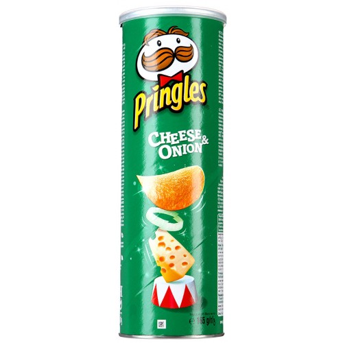 Чипсы Pringles Сыр и Лук (165 гр)