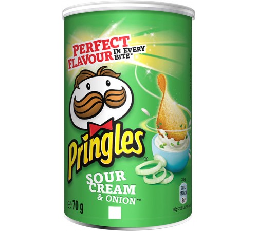 Чипсы Pringles Сметана и лук (70 гр)