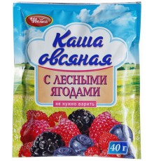 Каша Увелка Овсяная с лесными ягодами (40 гр)