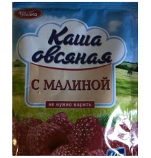 Каша Увелка Овсяная с малиной (40 гр)