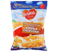 Хлопья Любятово Кукурузные (370 гр)