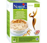 Хлопья овсяные органические Nordic (600 гр)