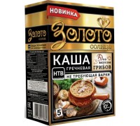 Каша гречневая Золото Солнца НТВ Грибы (5*40 гр)
