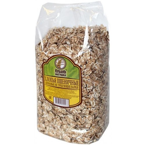 Хлопья пшеничные Кубань-Матушка (400 гр)