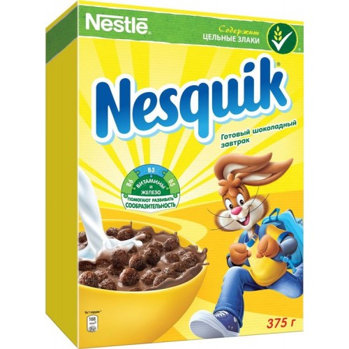 Шоколадные шарики Nestle Nesquik (375 гр)