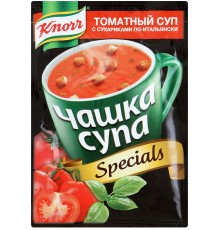 Суп Knorr Чашка супа Томатный с сухариками по-итальянски (18 гр)