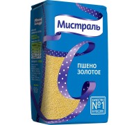Пшено шлифованное Мистраль Золотое (900 гр)