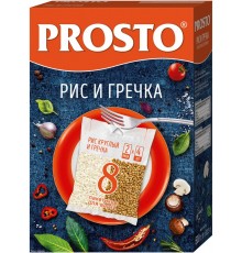 Рис и гречка Ассорти Prosto (8*62.5 гр)