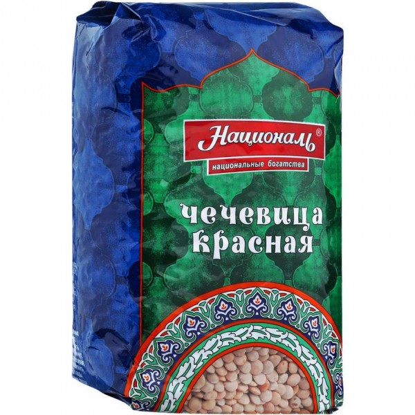 Чечевица красная Националь (450 гр) Чечевица красная Националь (450 гр)