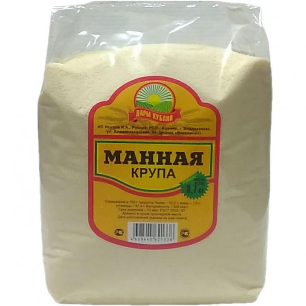Крупа манная Дары Кубани (700 гр)
