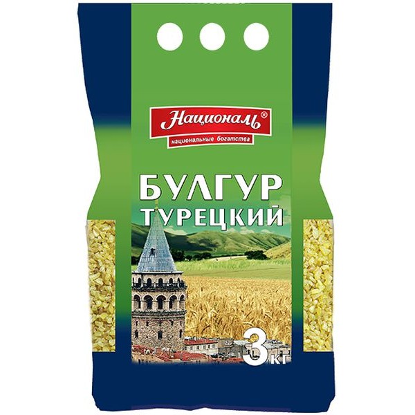 Булгур турецкий Националь (3 кг) Булгур турецкий Националь (3 кг)