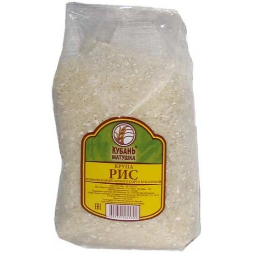 Рис Кубанский Кубань-Матушка шлифованный (800 гр)