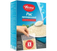 Рис Увелка пропаренный в пакетах для варки (5*80 гр)