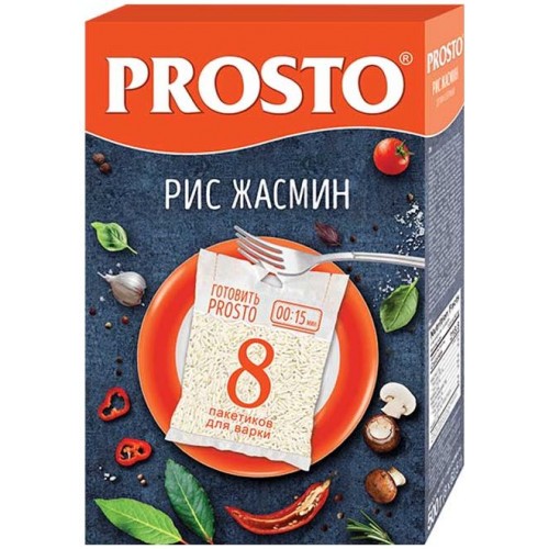 Рис Жасмин длиннозерный Prosto (8*62.5 гр)