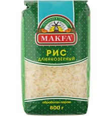 Рис длиннозерный Макфа пропаренный (800 гр)