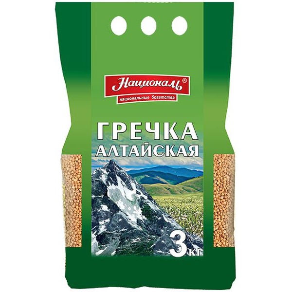 Гречка Алтайская Националь (3 кг) Гречка Алтайская Националь (3 кг)