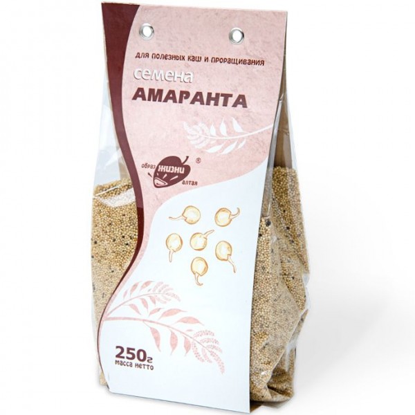 Семена амаранта Образ жизни (250 гр) Семена амаранта Образ жизни (250 гр)