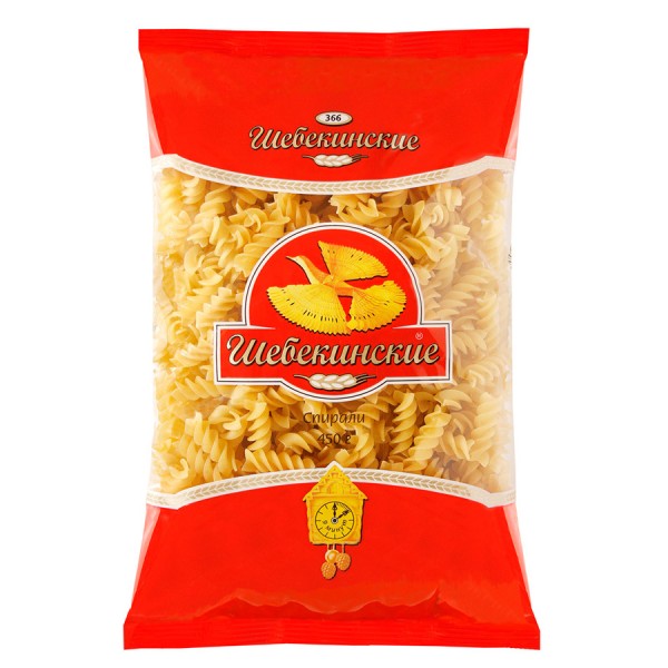 Макароны Шебекинскиe Спирали (450 гр) Макароны Шебекинскиe Спирали (450 гр)