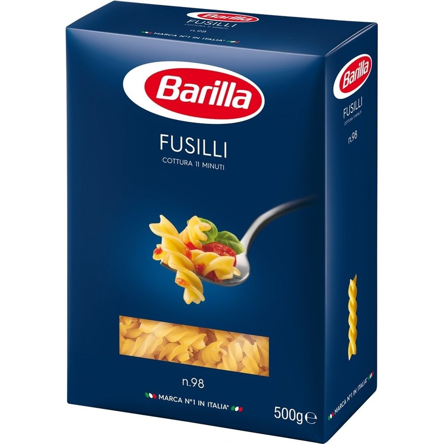 Макароны Barilla Fusilli n.98 (500 гр) купить с доставкой по Владикавказу и  России | Alania-Market