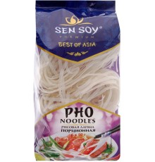 Лапша рисовая Sen Soy Премиум Pho Noodles (300 гр)