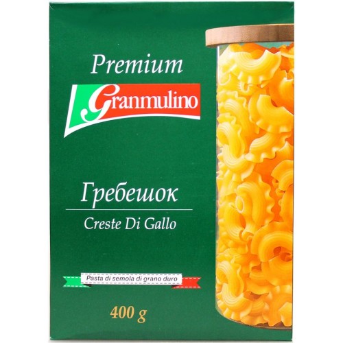 Макароны Granmulino Premium Гребешок №58 (400 гр)